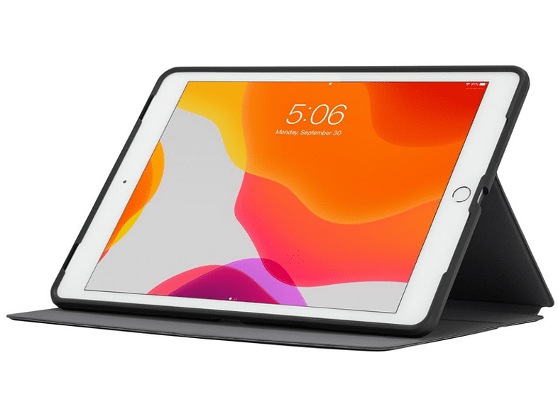 Funda tablet - Targus THZ850GL, Para iPad® (8ª/7ª generación) de 10.5, Tapa de libro, TPU, Negro