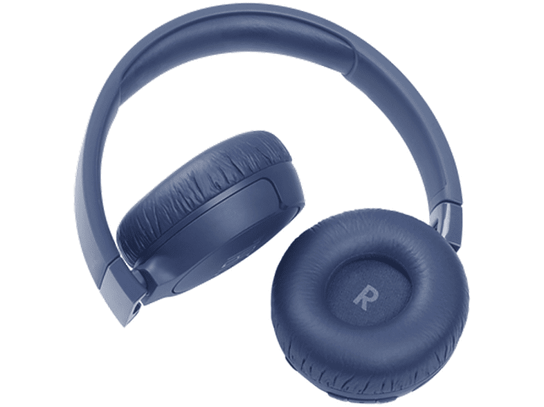 Auriculares inalámbricos - JBL Tune 660NC, Con Diadema, 44 h, Bluetooth 5.0, Micrófono, USB Tipo-C, Azul