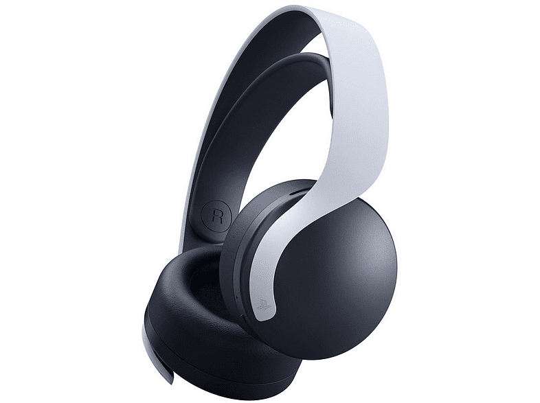 Auriculares inalámbricos - Sony Pulse 3D, Bluetooth, Cancelación de ruido, USB-C, Jack 3.5mm, Blanco
