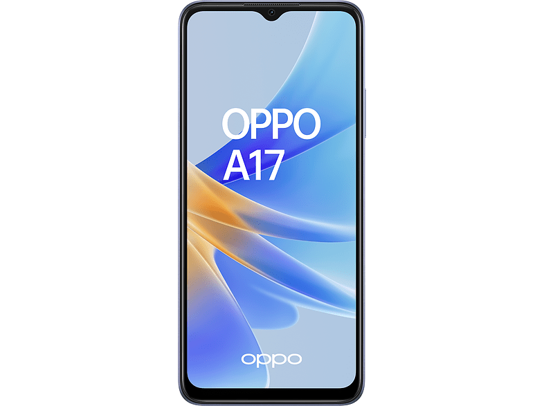 Móvil - OPPO A17, Midnight Black, 64 GB, 4 GB RAM, 6.5 HD+, MediaTek Helio G35, 5000 mAh, Android