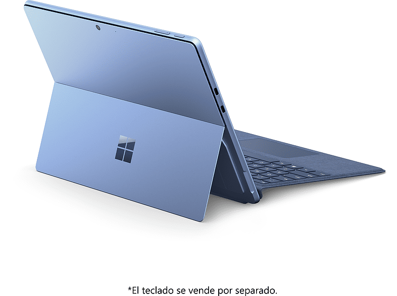 Convertible 2 en 1 - Microsoft Surface Pro 9, 13 2K QHD+, Intel® Evo™ Core™ i5-1235U, 8 GB RAM, 256 GB SSD, W11 Home, Saphire