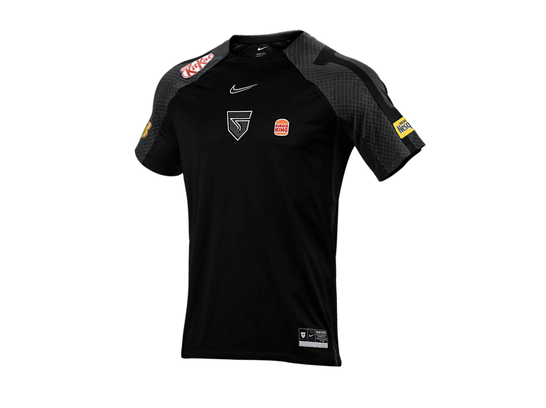 Camiseta - Nike Giants X, Camiseta de competición oficial Dri-FIT Strike II, Talla XL, Negro