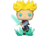 Figura - Funko Pop! Dragon Ball: Super Saiyan Trunks con espada, Vinilo, 10 cm