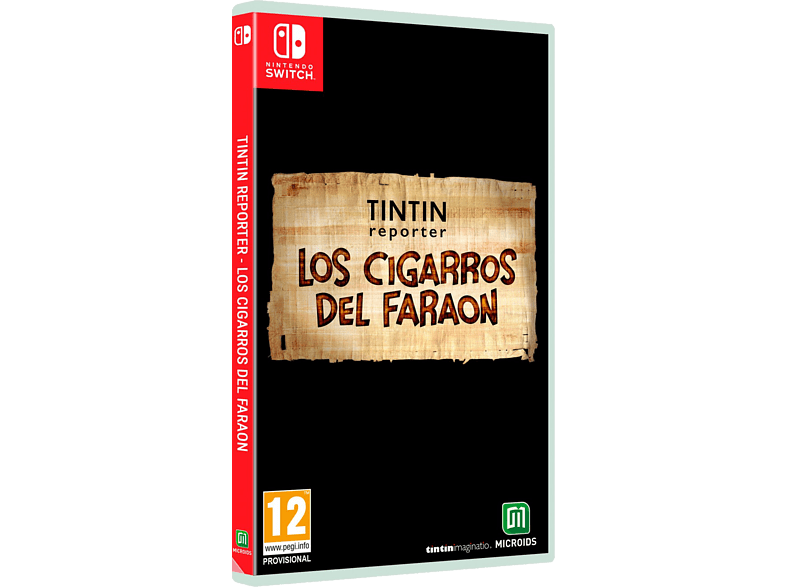 Nintendo Switch Tintin reporter: Los cigarros del faraón