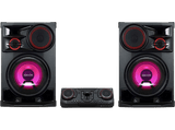 Sistema de altavoces - LG CL98, 3500 W, luces LED, Función Karaoke, Party Wireless, Bluetooth, Negro