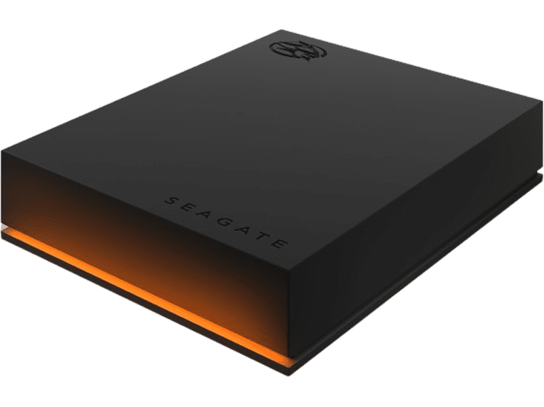 Disco duro externo 5 TB - Seagate Firecuda Gaming STKL5000400, USB 3.2, HDD, Negro