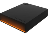 Disco duro externo 5 TB - Seagate Firecuda Gaming STKL5000400, USB 3.2, HDD, Negro