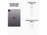 Apple iPad Pro (2022 4ª gen.) 1 TB, Gris espacial, 11, WiFi, Liquid Retina XDR, 16 GB RAM, Chip M2, iPadOS 16