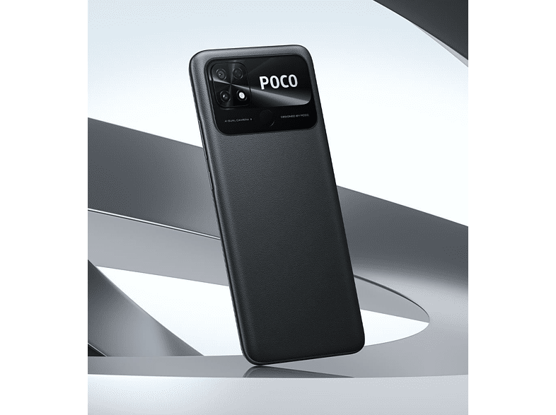 Móvil - POCO C40, Negro Asfalto, 32 GB, 3 GB RAM, 6.71 HD+, Procesador JLQ JR510 2.0 GHz, 6000 mAh, Android