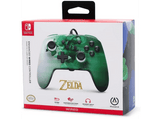 Mando - Power A Enhanced Wired Controller - Heroic Link Zelda, Para Nintendo Switch, USB-C, Verde