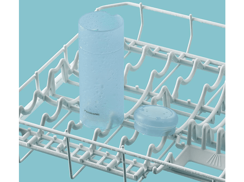 Irrigador - Panasonic EW-DJ11, 2 niveles de presión, Presión 530 kPa, Depósito 150 ml, Portátil y plegable, Blanco