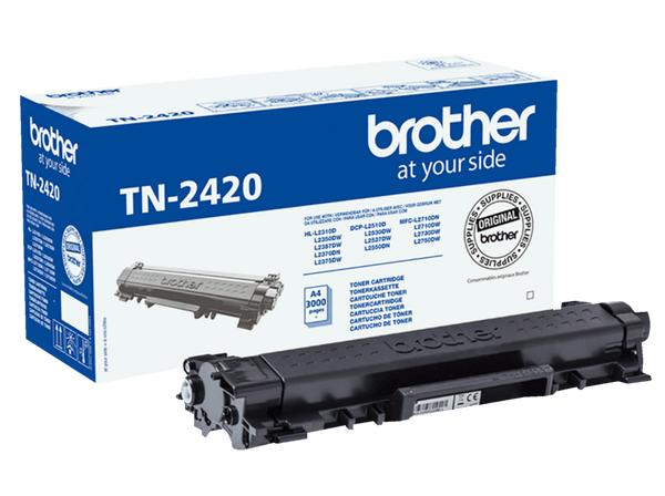 Tóner - Brother TN-2420, Negro