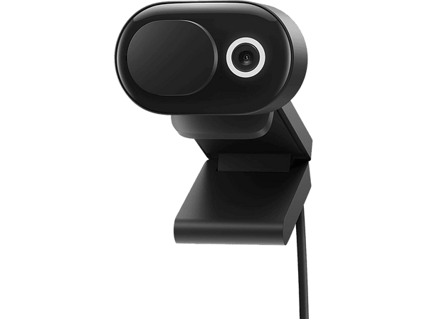 Webcam - Microsoft Modern Webcam, Full HD a 30 fps, HDR, Micrófono, USB-A, 1.5 m, Negro