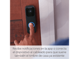 Videotimbre - Amazon Blink Video Doorbell, Inalámbrico, HD, Alexa integrada, Visión nocturna, Audio bidireccional, Negro