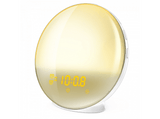 Lámpara inteligente inalámbrica - muvit iO MIOLAMP005, RGB, Radio FM, 20 niveles, Alarma, Wi-Fi, Multicolor