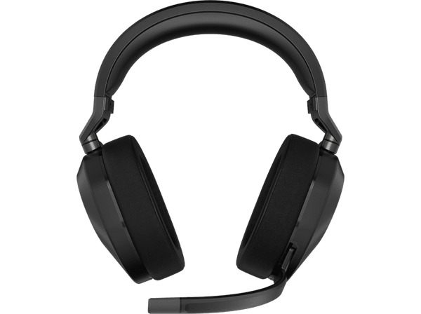 Auriculares gaming - Corsair HS65 Wireless Bluetooth, Micrófono Omnidireccional, Carbón