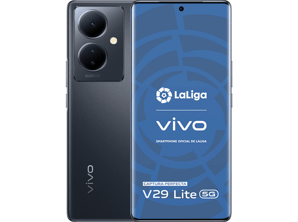 Móvil - vivo V29 Lite 5G, Flare Black, 128 GB, 8 GB RAM, 6.78 " FHD+, Qualcomm Snapdragon 695, 5000 mAh, Android 13
