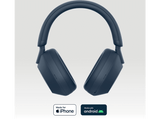 Auriculares inalámbricos - Sony WH1000XM5L, Cancelación de ruido (Noise Cancelling), Bluetooth, 30h, Alexa, Siri y Google Assistant,Hi-Res, Micro,Azul