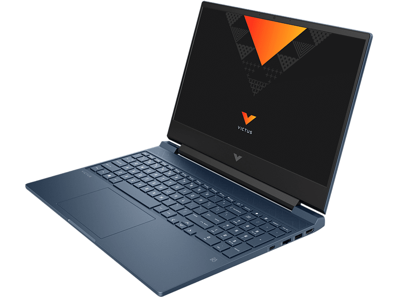 Portátil gaming - HP Victus 15-FA0001NS, 15.6, Full HD, Intel® Core™ i5-12500H, 16GB RAM, 512 SSD, GTX 1650, Sin sistema operativo, Azul