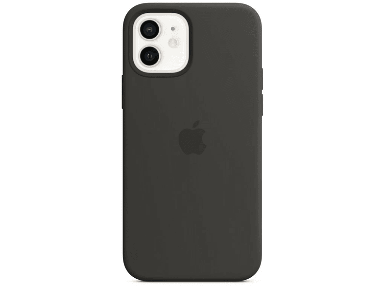Funda - Apple funda silicona con MagSafe para el iPhone 12 y el iPhone 12 Pro, Negro