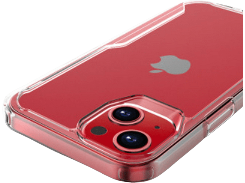 Funda - Muvit MCSPS0007, Para Apple iPhone 13, Trasera, Eco, Transparente