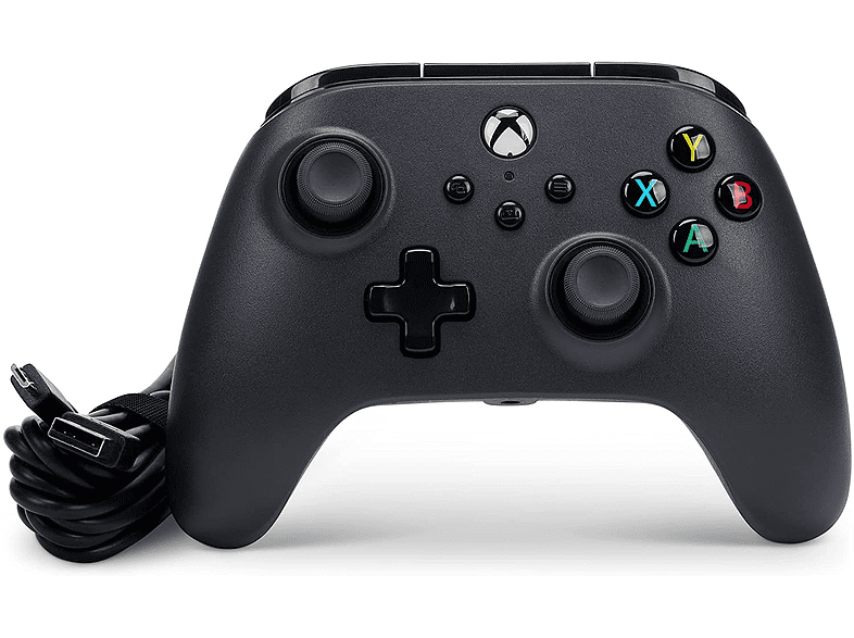 Mando - Power A B08F4444HM, Para Xbox Series S|X, Cable, Negro