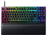 Teclado gaming - Razer Huntsman V2 Tenkeyless (Purple Switch), USB-C, Retroiluminación Chroma RGB, Negro