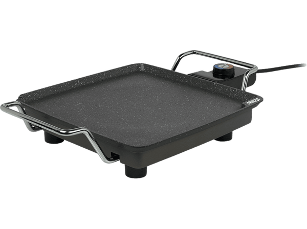 Plancha de asar - Princess 102232 Mini Chef, 1900 W, 28 x 28 cm, Negro