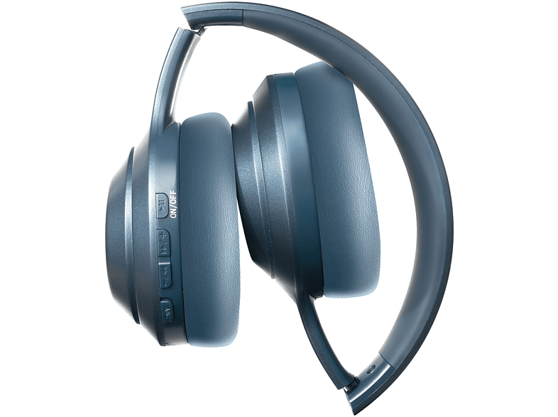 Auriculares inalámbricos - Vieta Pro Silence 2, Dual Pairing, ANC -25dB; 20h, Bluetooth, Azul