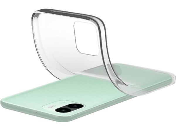 Funda - CellularLine Soft, Para Xiaomi Redmi A1, Material blando, Trasera, Transparente