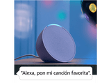 Altavoz inteligente - Amazon Echo Pop, Bluetooth con Alexa de sonido potente y compacto, Blanco