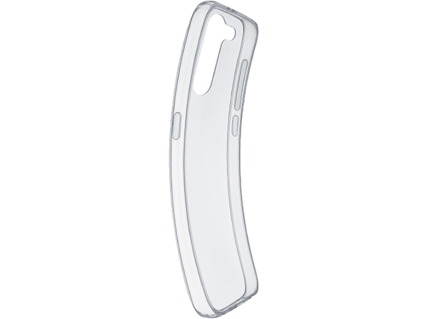 Funda - CellularLine FINECGALS23T, Para Samsung Galaxy S23, Goma blanda, Trasera, Transparente
