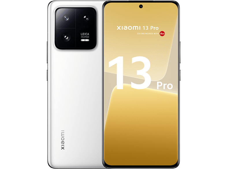 Móvil - Xiaomi 13 Pro, Blanco, 256 GB, 12 GB, 6.73 QHD+ AMOLED 120 Hz, Snapdragon® 8 Gen 2, 4820 mAh, Android 13 - MIUI 14