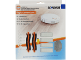 Accesorio robot aspirador - Scanpart Set recambios, Para Xiaomi Mi Robot Mop2S & Viomi V3, SE, Negro