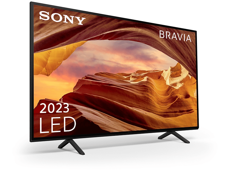 TV LED 43 - Sony BRAVIA 43X75WL, 4K HDR, Smart TV (Google TV), Google Assistant, Alexa, Siri, Bluetooth, Chromecast, Eco, BRAVIA Core, Marco Fino