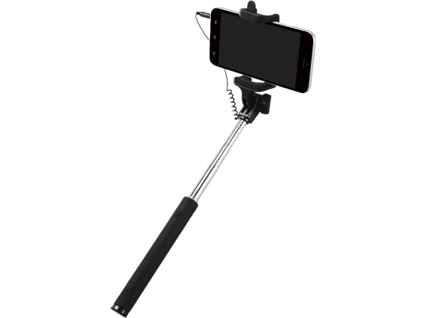 Palo Selfie - Isy ISW-510, Para smartphones, Jack de 3.5 mm, Negro