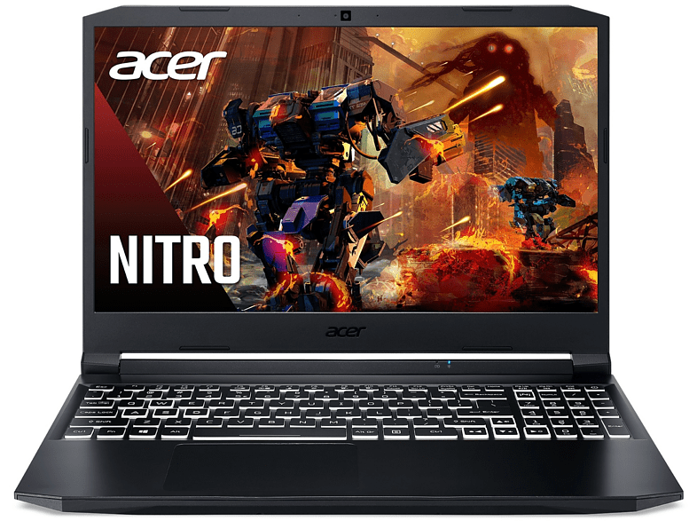 Portátil gaming - Acer AN515-57, 15.6 Full HD, Intel® Core™ i5-11400H, 8GB RAM, 512GB SSD, GeForce RTX™ 3050Ti, Sin sistema operativo