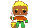 Figura - Funko Pop! DC Holiday Aquaman, 9 cm, Plástico, Multicolor