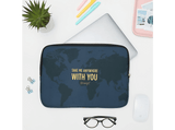 Funda - Wondee Mr Wonderful with you, 14, Para portátil, Impermeable, Acolchada, Multicolor