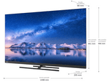 TV LED 65 - Haier S8 Series H65S800UG, Smart TV (Android TV 11) , UHD 4K, Dolby Atmos-Vision, Altavoces Frontales, Control por Voz, Dbx-tv®, Negro
