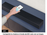 Barra de sonido - Samsung HW-C400/ZF, Bluetooth, Subwoofer Integrado, 40 W, Negro