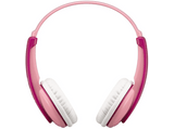 Auriculares inalámbricos - JVC HA-KD10W-PE, De diadema, Bluetooth 5.0, Para niños, Rosa