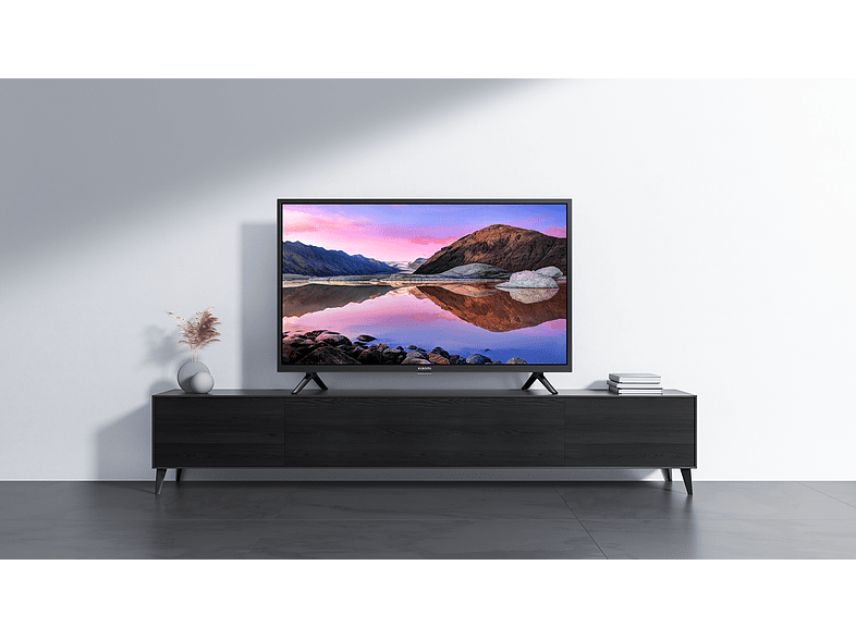 TV LED 32 - Xiaomi TV P1E, HD, Smart TV, DVB-T2 (H.265), Dolby Audio, Negro