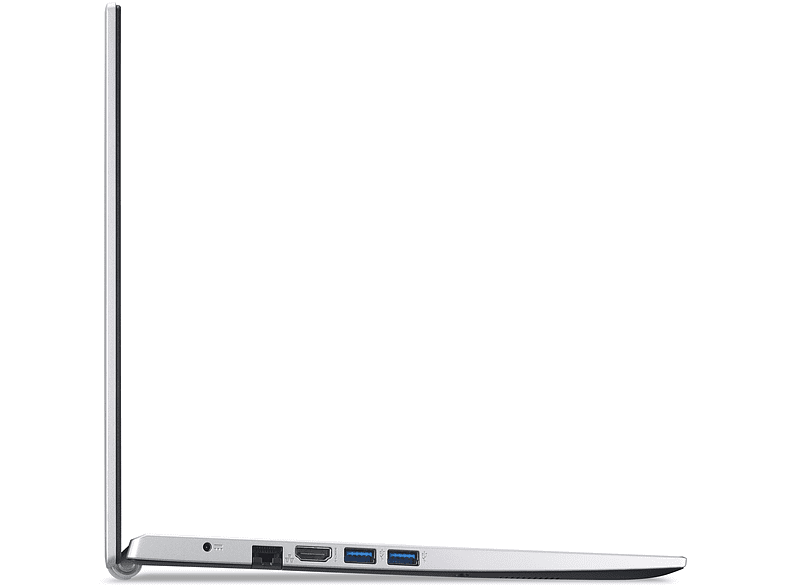 Portátil - Acer Aspire 3 A315-58, 15.6 FHD, Intel® Core™ i5-1135G7, 8GB RAM, 512GB SSD, Iris® Xe Graphics, Sin sistema operativo
