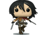 Figura - Funko Pop! Attack on Titan: Mikasa Ackerman, Vinilo, 10 cm, Multicolor