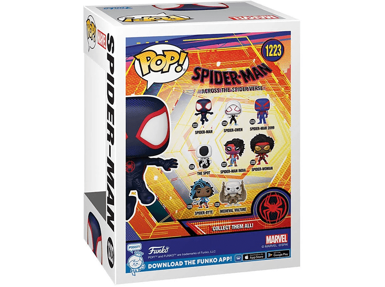 Figura - Funko Pop! Spider-Man (Miles Morales), Spider-Man: Across the Spider-Verse, Marvel