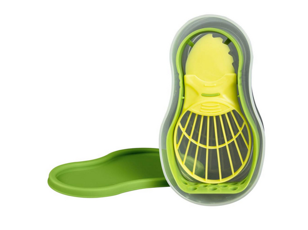 Utensilio - CMP Paris KU6459, Para aguacate, Envase, Deshusador, Pasapuré, Cortador, Verde