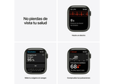 Apple Watch Series 7, GPS+CELL, 41 mm, Caja de aluminio Verde, Correa deportiva color Verde trébol