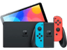 Pack Consola - Nintendo Switch OLED, 7", Joy-Con, 64 GB, Azul y Rojo Neón + Just Dance 2025 (Código de descarga)