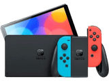 Consola - Nintendo Switch OLED, 7, Joy-Con, 64 GB, Azul y Rojo Neón